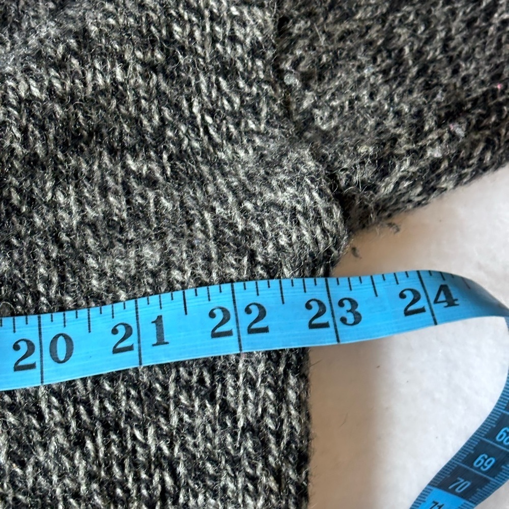 Brass Plum 100% Wool Nordic Fair Isle V Neck Sweater M - Picture 6 of 9